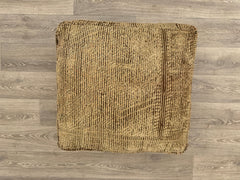 Moroccan Wool Floor Cushion – Handmade Kilim Pillow Cover for Boho Style