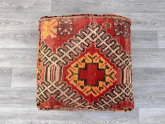 Moroccan Kilim pillow, Boho pillow, Vintage Moroccan cushion, Unstuffed Boho pillow, Sofa Home Decor, Moroccan Style pillow