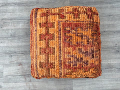 vintage pillow cover, Moroccan cushion, wool cushion, decorative kilim pillow cover, handwoven pillow case by Berber women.