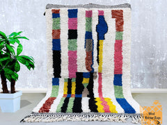 Custom Fabulous Boujad Rug - Authentic Moroccan Rug - Azilal Rug - handmade rug - hand knotted rug - bedroom area rug - custom rug