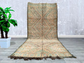 167 x 372 cm = 5.4 x 12.2 FT Moroccan rug vintage, berber rug, rugs for living room red, morrocan rug, rugs for bedroom, teppich marokko, wool rug hand knotted, rug wool