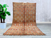 175 x 287 cm = 5.7 x 9.4 FT Beni ourain rug, Authentic Moroccan rug, Berber carpet, Genuine Wool rug, Handmade rug, Beni ourain style, Area rug, Tapis berbere, Teppich