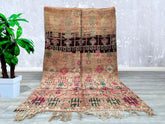174 x 284 cm = 5.7 x 9.3 FT Amazing Vintage Rug - Custom Fabulous Boujaad Rug - Beni Ourain Rug - Handmade Rug - Moroccan Berber Rug - Traditional Moroccan Carpet