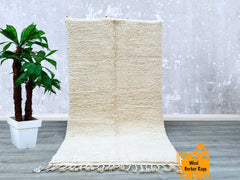 141 x 251 cm = 4.6 x 8.2 FT Beni Ourain Rug – Authentic Moroccan Rug, Custom Beni Ourain Rug, Large Moroccan Rug, Custom Rug