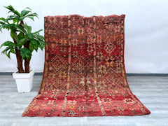 Elevate your space with an authentic Beni Ourain vintage carpet, known for its minimalist yet striking tribal patterns. Made from natural wool, this handwoven Moroccan rug offers a plush, cozy feel underfoot while enhancing your home’s aesthetic. The neutral tones and geometric designs blend seamlessly with boho, Scandinavian, or contemporary interiors. Whether used as a statement piece in the living room or a luxurious bedroom accent, this vintage Berber rug adds texture, history, and elegance to any decor