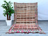 Elevate your décor with this stunning bohemian tribal rug, handwoven using traditional techniques. Made from premium wool, this Moroccan-inspired carpet features intricate geometric patterns and a plush pile, offering both comfort and durability. The vintage-inspired design adds a touch of global charm to any room, making it a perfect fit for boho, farmhouse, or eclectic interiors. Ethically sourced and fair trade, this rug supports artisan craftsmanship while bringing a piece of cultural heritage into your