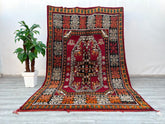 Enhance your home with authentic vintage rugs, including Afghan Bukhara, Turkish Kilim, and Persian Baluch designs. These hand-knotted wool carpets showcase exquisite craftsmanship, from geometric Abadeh patterns to soft Baloch tribal weaves. Whether you prefer a distressed Shiraz Persian rug or a vintage Moroccan Azilal carpet, each piece offers unique character and durability. Perfect for boho, eclectic, or traditional décor, these antique Oriental rugs add texture, color, and cultural heritage to any roo