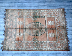 Embrace the beauty of handwoven tribal rugs, featuring bold geometric patterns and organic textures. These vintage Moroccan, Turkish, and Caucasian rugs are crafted from premium wool, offering durability and a lived-in charm. Perfect for boho, rustic, or eclectic interiors, they add depth with their distressed finishes, faded colors, and intricate detailing. From long hallway runners to statement area rugs, each piece reflects traditional weaving techniques passed down through generations. Whether you love