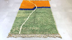Handmade Moroccan Rug – Multicolored Mrirt Wool Carpet – Custom Berber Rug for Living Room or Bedroom