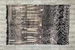 169 x 251 cm = 5.5 x 8.2 ft moroccan wool rug, moroccan style rug, bohemian rug, handmade rug, outdoor patio, beniourain Rug, decor rug, Handmade Gift