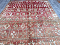 203x298 cm = 6.7 x 9.8 Exquisite Handwoven Moroccan Boujad Rug – Timeless Berber Elegance