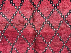 185x311 cm = 6.1 x 10.2 Vintage Moroccan Berber Rug – Timeless Tribal Charm