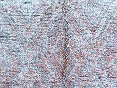 217x400 cm = 7.1 x 13.1 Timeless Vintage Moroccan Rug – Handmade Berber Carpet for Modern Homes