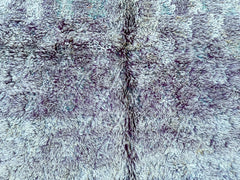 192x319 cm = 6.3 x 10.5 Vintage Moroccan Berber Rug – Handwoven Boho Charm