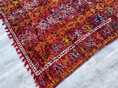 170x238 cm = 5.6 x 7.8 Vintage Moroccan Berber Rug – Timeless Tribal Charm