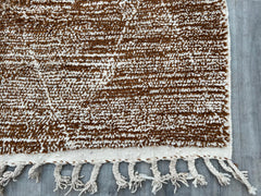 193 x 312 cm = 6.3 x 10.2 FT Diamonds Gorgeous Beni Ourain Rug – Multicolorful Boujaad Rug, Living Room Rug, Custom Area Rug, Washable Wool Carpet