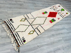 083x292 cm = 2.7 x 9.6 Handmade Moroccan Rugs – Authentic Berber & Azilal Wool Carpets