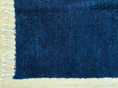 147 x 239 cm = 4.8 x 7.8 ft Gorgeous Beni Ourain Rug Runner- Moroccan Rug hand knotted- Rud Beniourain Carpet- Unique Geometric Rug- Moroccan Rug hand knotted