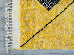 163 x 208 cm = 5.3 x 6.8 ft CUTE BENIOURAIN KILIM Rug -Geometric Kilim Wool Rugs - Kilim Rug -Moroccan Rug -Custom Woven Rug -Handmade Kilim Rugs