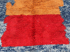 153 x 252 cm = 5.0 x 8.3 ft Colorful Abstract BeniOurain Carpet, Moroccan Rug, Large Area Rug, Personalized Rug, Abstract Rug, Bohemian Rug, New Style Rug