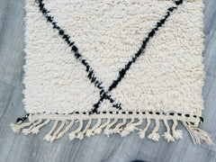 086x285 cm = 2.8 x 9.4 Long Berber Runner Rug – Boho Chic Hallway Carpet