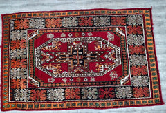 Discover a stunning collection of vintage Persian, Afghan, and tribal rugs, each handcrafted with intricate geometric patterns and rich, natural dyes. These antique Oriental carpets feature luxurious wool textures, from Baluchi prayer rugs to Turkmen tribal designs, perfect for adding bohemian charm to any space. Whether you seek a Moroccan Berber rug with bold tribal motifs or a classic Persian Hamadan in rust red, each piece tells a story of traditional craftsmanship. Ideal for living rooms, bedrooms, or