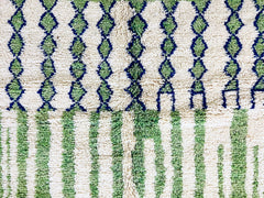 Custom Green Boujaad Rug, Orange Morrocan Rug, Soft Shag Wool Rug, Moroccan Berber Rug, Bohemian Rug, Custom Size Rug In All Sizes .