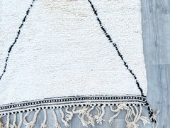 Diamonds Luxury Moroccan Rug – Beni Ourain Wool Carpet – Handwoven Custom Area Rug for Modern Home Decor