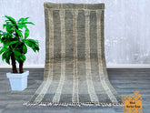 144 x 267 cm = 4.7 x 8.8 FT Unique and Vintage Beniourain Rug, Old Moroccan Carpet, Interior Design, Soft Beniourain Rug