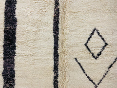 Handmade Moroccan Azilal Rug - Multicolored Abstract Design - Custom Berber Carpet - Bohemian Home Decor