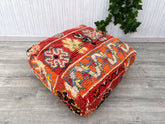 Vintage Moroccan kilim,berber bujaad pillow , decorative pillow , berber cushion , berber vintage wool Cushion Cover