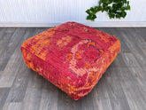 moroccan pouf, pouf, kilim pouf, berber pouf, outdoor pouf