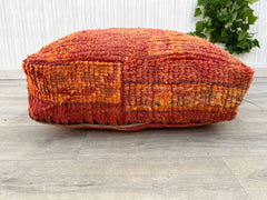 Kilim floor cushion cover moroccan persian tribal bohemian kilim rug pouf