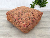 ARTISTIC CACTUS SILK pillow,Moroccan Sabra cushion, cactus silk pillow,Berber Sabra cushion,Pillow Throw, Moroccan Lumbar Sabra Cushion