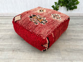 Moroccan Pouf, Wool Pouf, Floor Pillow, Handmade Pouf, Pet Bed