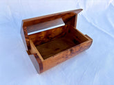 10"x7" Atlass Thuya Wood Burl Memory Keepsake all size , Moroccan Handmade Luxury Burl Grain Wedding Memory Box, Anniversary Gift , Multiple Sizes
