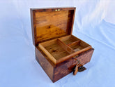 10"x7" Beautiful Thuya Wood Trinket Box Made in Morocco - Exquisite Patina Craftsmanship