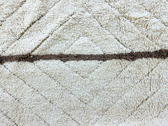 Beni Ourain Rug - Moroccan Berber Carpet - Cream Wool Handmade Rug - White Beni Ourain Style - Custom Area Rug