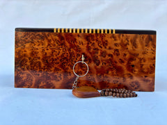 10"x7" Handmade Moroccan Thuya Wooden Jewelry Box thuya wood box made of thuya wood Box