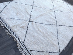 Diamonds Bohemian Wool Berber Rug – Ethno-Chic Home Decor Essential