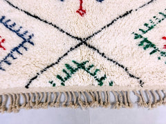 Diamonds Colorful Handmade Moroccan Wool Rug – Custom Berber Design