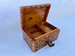 12"×8" Large Moroccan Thuya wood jewelry round Box,Jewelry Box,RoundBox,Wooden Storage,Handmade Thuya wood Burl jewelry Box,Christmas Gifts.