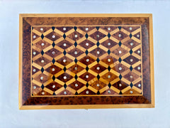 12"×8" Large Moroccan Thuya wood jewelry round Box,Jewelry Box,RoundBox,Wooden Storage,Handmade Thuya wood Burl jewelry Box,Christmas Gifts.