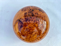 9"x9" Moroccan Thuya wood jewelry round Box, gift jewelry pebble box,Craft work,Thuya tree,Jewelry Box, RoundBox, WoodenStorage