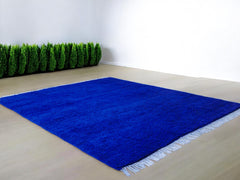 Moroccan Blue Berber Rug Moroccan Rug Handmade – Premium Artisan Craftsmanship