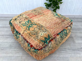 Handcrafted Floor Poufs: Moroccan Charm and Comfort