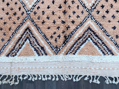 Diamonds Bohemian Moroccan Berber Rug – Handwoven Wool Area Rug in Classic Design