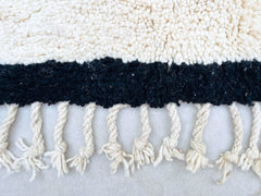 Checkered Moroccan Rug - Handmade Boujaad Carpet - Custom Beni Ourain Berber Rug - Traditional Design