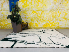 CUSTOM Handmade MRIRT DESIGN, Moroccan Tufted Area Rug, Hand Knotted Sheep Wool Rug, Soft High Quality Berber Rug, Unique Moroccan Rug