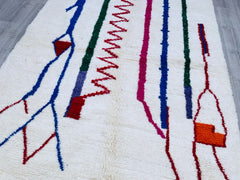 Colorful Handmade Moroccan Rugs – Unique Abstract Floor Art